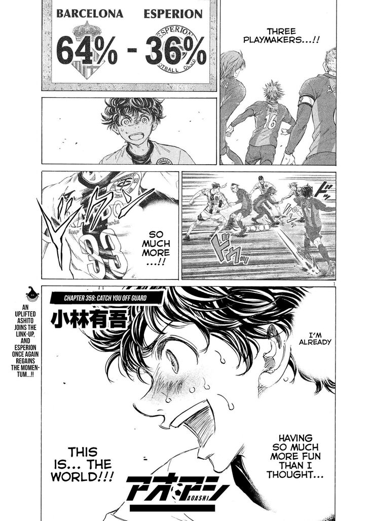 Ao Ashi, Chapter 359 image 02